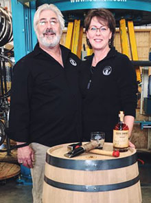 Joe & Kelly Blazosky of Adirondack Barrel Cooperage, a Mohawk Valley SBDC Success Story